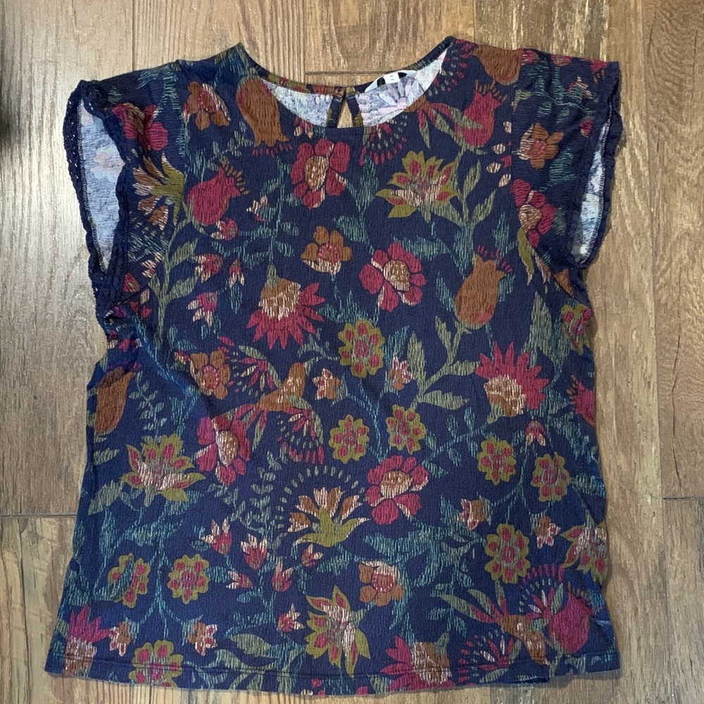 Reitmans Multicolor Floral Top Size Medium